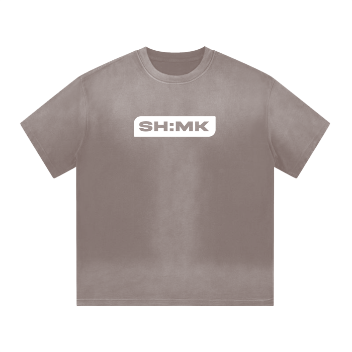 “I” Shaped Monkey Washed Drop Shoulder T-Shirt - 300 GSM