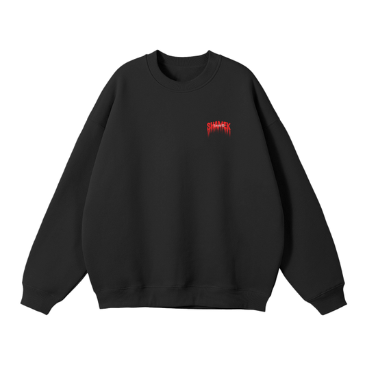 Streetwear Unisex Solid Color Fleece Pullover