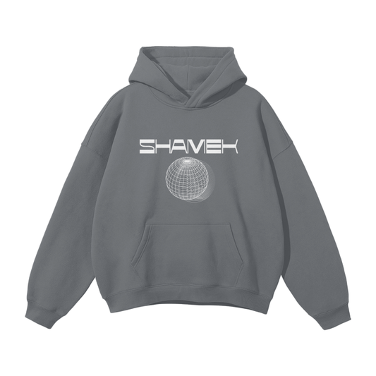 Streetwear Unisex Oversized Solid Color Fleece Hoodie