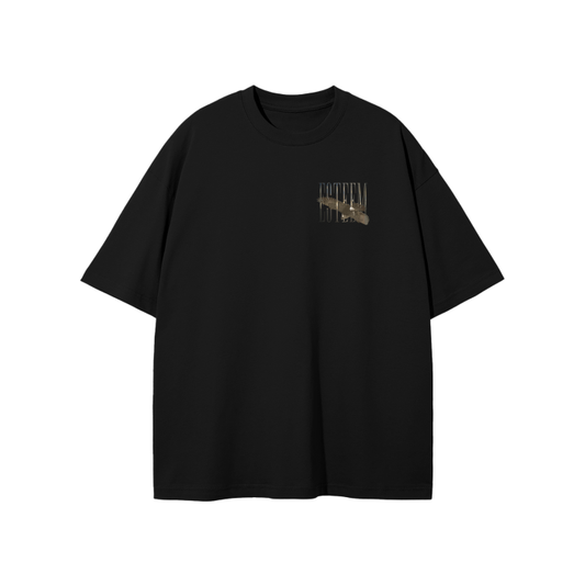 Streetwear Unisex Earth Tone Loose Fit FOG T-Shirt